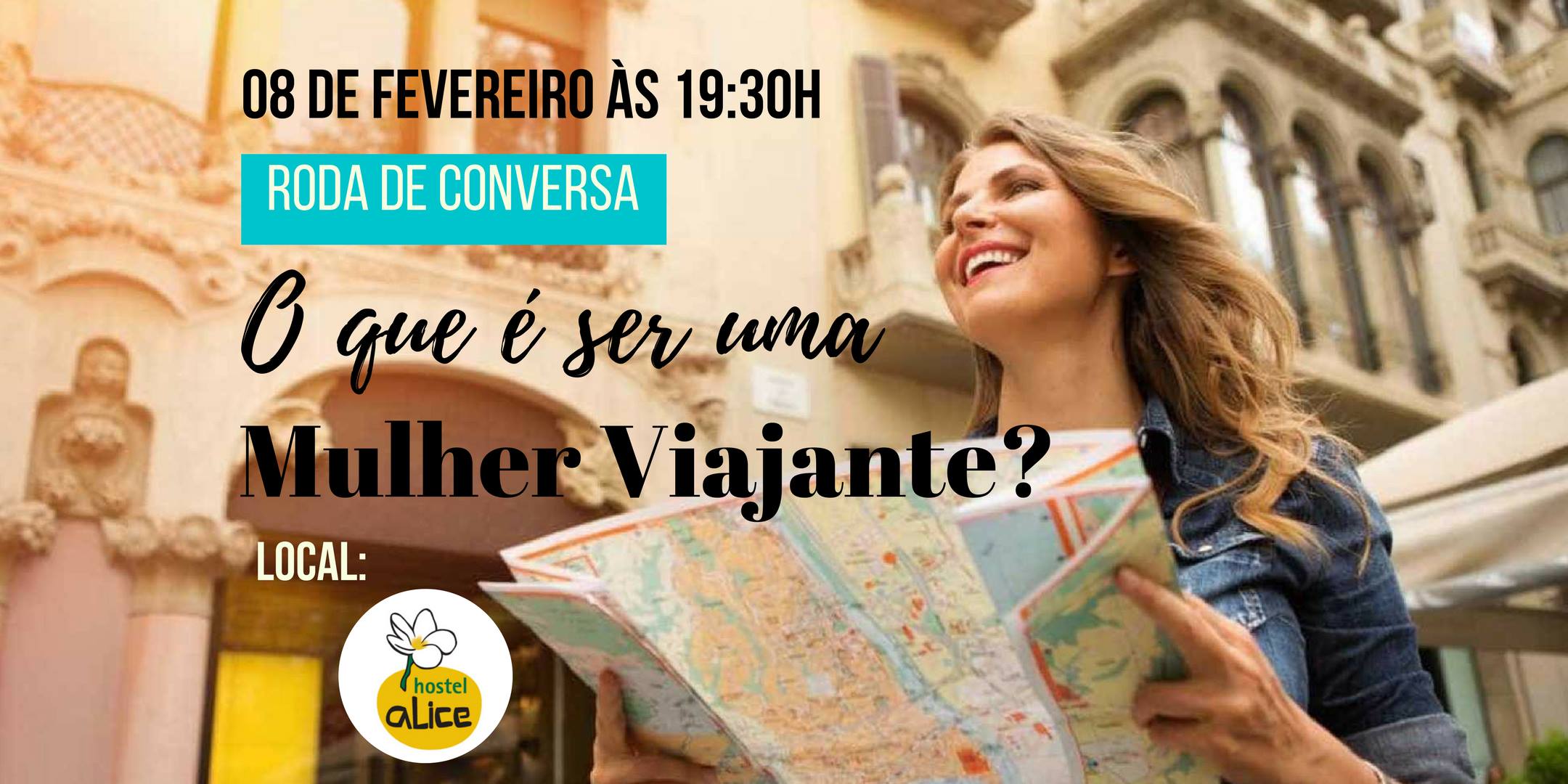 palestra: O que é ser uma Mulher Viajante?